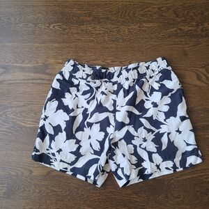 Michael Kors Floral Blue and White Men's Swim Shorts Sz.M